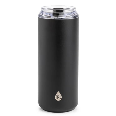 TAL Stainless Steel Tall Boy Tumbler 18 fl oz, Black