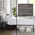 thumbnail image 5 of SGI Bedding 12 Inch Pleated Bed Skirt | Microfiber Bed Skirt | Fade Resistant, Wrinkle Free, Anti-static, Decorative, Extra Storage Space, Clutter-Free | King-12", Chocolate, 5 of 5