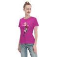 thumbnail image 4 of Women's Basic Short Sleeve T-Shirt Naruto Sakura, 4 of 6
