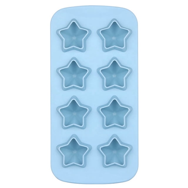 Star Shape Mold Flexible 8-Cavity 3D Silicone Chocolate Mold Cake Making Mold