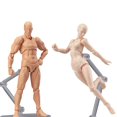 thumbnail image 4 of 1 Ensemble Figurines de Dessin d'Anime pour Artistes Figurine d'Action Modèle Jouet Humain, 4 of 6