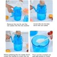 thumbnail image 4 of Jinsinto Home Mini Hand Crank Ice Crusher Snow Cone Maker Portable Crushed Ice Machine Manual Ice Shaver for Kids Kitchen, 4 of 5
