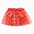 thumbnail image 1 of Gubotare Tutu Tutu Jupe Jupe pour Filles, Jupe Tutu pour Petites Filles Jupe de Fête Princesse Danse Tutu Robe Princesse Jupe de Ballet Taille 6-8T (Rouge, 6-8 Ans), 1 of 1