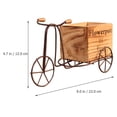 thumbnail image 2 of 1 Set Iron Tricycle Plant Stand Rustic Style Flower Pot Bike Planter Holder Desktop Decoration, 2 of 6