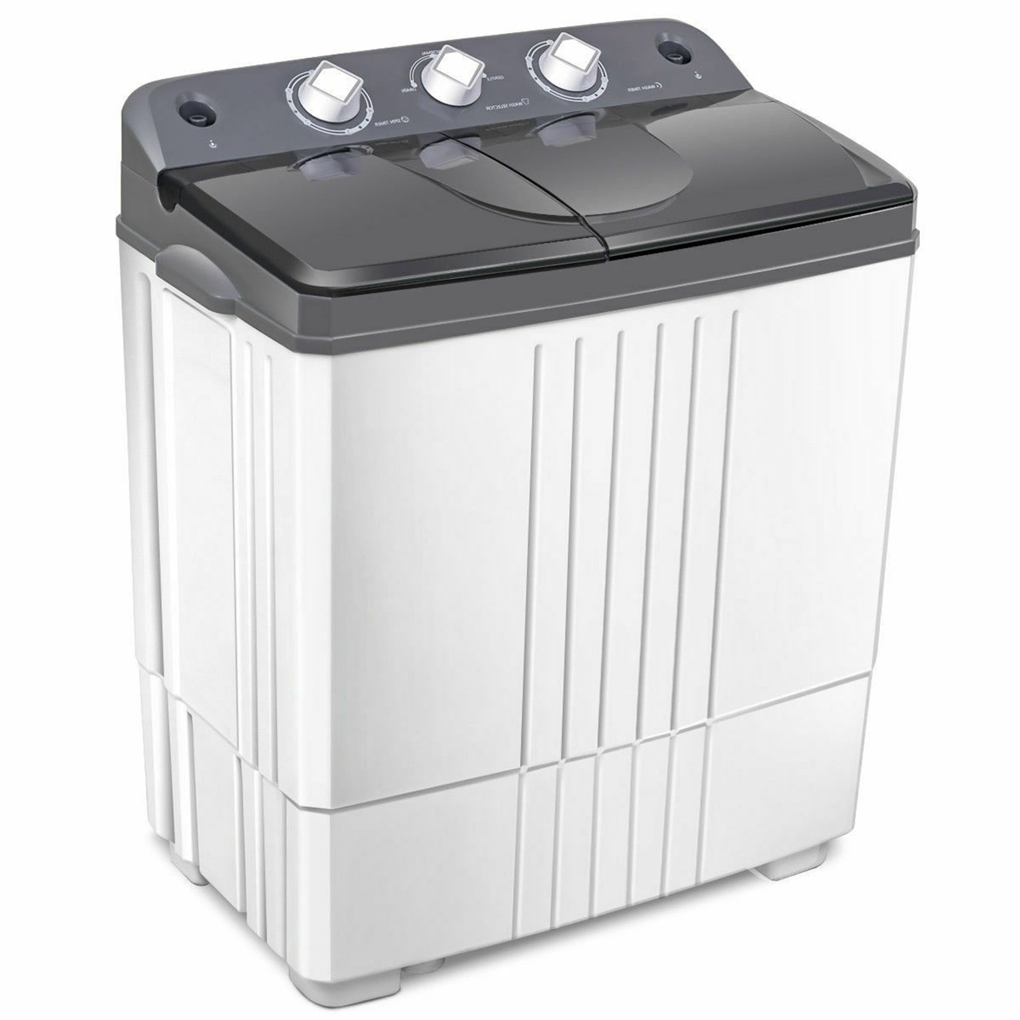 Gymax Portable Washing Machine Compact Twin Tub 20 lbs Capacity