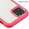 thumbnail image 2 of Apple iPhone 11 PRO MAX Phone Case Hybrid [Rigid Panel] [TPU Cushion] Enhanced Hand-Grip TPU Cushion Frame + Transparent Clear Shock-Absorbing Armor Rubber Bumper Red Rose Cover for iPhone 11 Pro Max, 2 of 2