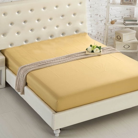 Polyester Bedspread Color Brushed Bed Cover Color Bed Sheet Mattress Protective Cover Waterbed Sheet