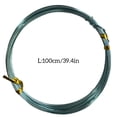 thumbnail image 5 of Craft Wires DIY Handicrafts Braided Thread Good Flexibility Durable Shiny Jewelry Lines Exquisite Design for Sculpturing Mint Green, 5 of 5