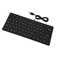 thumbnail image 1 of Clavier Compact, Clavier Filaire 78 Touches Clavier Filaire Usb Clavier Mini Clavier Filaire Fin Remplacement pour Ordinateur de Bureau Ordinateur Portable PC, 1 of 7