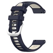 ForeRUNNER Strap 22mm Suitable For Forerunner265 Dual Color Strap 265 Mixed Color Official Steel Buckle