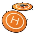 thumbnail image 4 of Drone Warning Landing Pad, Drone Landing Pad Double Sided Portable Waterproof Foldable Round  for Beach, 4 of 8