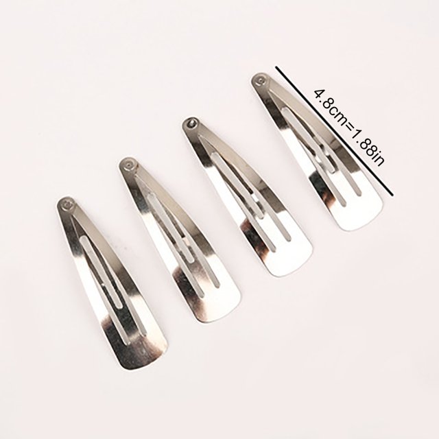 Coofit 10 Pcs Pince à Cheveux Fille Simple Barrette Créative Pince à Bec de Canard