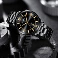 thumbnail image 1 of Mens Stainless Steel Chronograph Business Watch with Date Display and Durable Sport Strap Design, 1 of 6