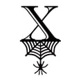 thumbnail image 4 of Spider Halloween Decoration Hang Tag Set with 26 Iron Letters 5.3 cm x 9 cm, Black Rope Included, 4 of 4