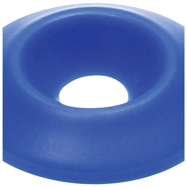 Allstar Performance ALL18693 Countersunk Washer, Blue - Pack of 10