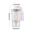thumbnail image 3 of Suzuran Double-drink Coffee Plastic Cups Fashionable Car Straw Cups Large Capacity Beautiful Gift Cups, 3 of 6