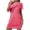 Rose Chaud, variante sur CFLVAEK Chemises de Nuit pour Femmes Motifs Mignons Chemises de Nuit pour Femmes Cadeaux Doux Manches Courtes Robe de Nuit Confortable Col Rond Vêtements de Nuit 2025 L