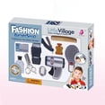 thumbnail image 2 of Version B Kids Hair Stylist Toy Set With Multi Functional Tools For Pretend Play In Plastic Material Simulation Design B, 2 of 9
