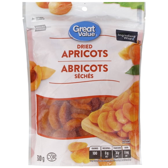Great Value Dried Apricots 300g
