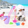 thumbnail image 2 of HOARBOEG Beach Children's Toy Castle Bucket Shovel Spade Tool Toy, 2 of 9