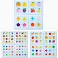 thumbnail image 4 of Memory Matching Card Game Educational Fun Animal Fruit Memory Game Preschool Toy, 4 of 10