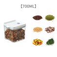 thumbnail image 2 of Bigersell Lunch Containers Clearance Portable Food Storage Cabinet Rectangular Shape Dishwasher Safe Kitchen Containers Storage Set Plastic Food Containers, 2 of 4