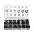 thumbnail image 1 of Seal O-Ring - 279Pcs 18 Sizes Rubber O-Ring Hydraulic Plumbing Gaskets Seals Assortment Set, 1 of 7