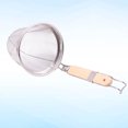 thumbnail image 5 of Stainless Steel Strainer Basket Wire Mesh Food Skimmer Pasta Dumpling Noodle Strainer Kitchen Sieve, 5 of 5