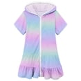 thumbnail image 4 of LSLJS Cache-Maillot pour Filles Cache-Maillot pour Enfants Fermeture Éclair Robe de Maillot de Bain de Plage Vêtements d'Été Vêtements pour Enfants Tendance 2024, 4 of 4