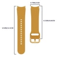thumbnail image 3 of Heliisoer Watch Band For Samsung Galaxy Watch Silicone Sport Strap Replacement, 3 of 7