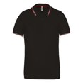 thumbnail image 1 of Kariban Polo à Manches Courtes Contrastées pour Hommes, 1 of 4