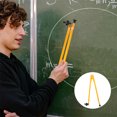 thumbnail image 3 of KAKOWELY pencil compass 2pcs Plastic Geometry Compass for Drawing Circles Math Teaching Tool for Teachers Whiteboard Math Supplies for Classroom Demonstrations, 3 of 4