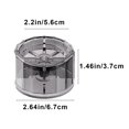 thumbnail image 3 of TopLLC Kitchen Accessories,Home And Kitchen,Kitchen Tools, Furniture Risers Round Bed Risers Heavy Duty 4 Inch Adjustable Bed Lifts Risers For Bed Frame Desk Table Sofa Chair Riser desk Risers, 3 of 9