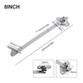 thumbnail image 3 of Bracket Drop Lid Supports Cabinet Cupboard Iron+Zinc Alloy Replacement Support Sliding Rail 2PCS Door Flap Stay, 3 of 5