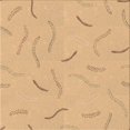 thumbnail image 1 of Ahgly Company Tapis de Zone Carré Orange Lavable en Machine, 8 Pieds Carré, 1 of 7