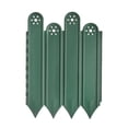 thumbnail image 3 of Vacemry 4Pcs Yard Fence Mini Plastic Garden Fencing, Decorative Flower Bed Edging and Border for Lawn Patio Backyard, Home Landscape Yard Decor and Plants Protection, 3 of 9