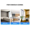 thumbnail image 3 of Bathroom Countertop Tray Stainless Steel Acrylic Modern Minimalist Design Vanity Shelf For Cosmetics Living Goods, 3 of 8