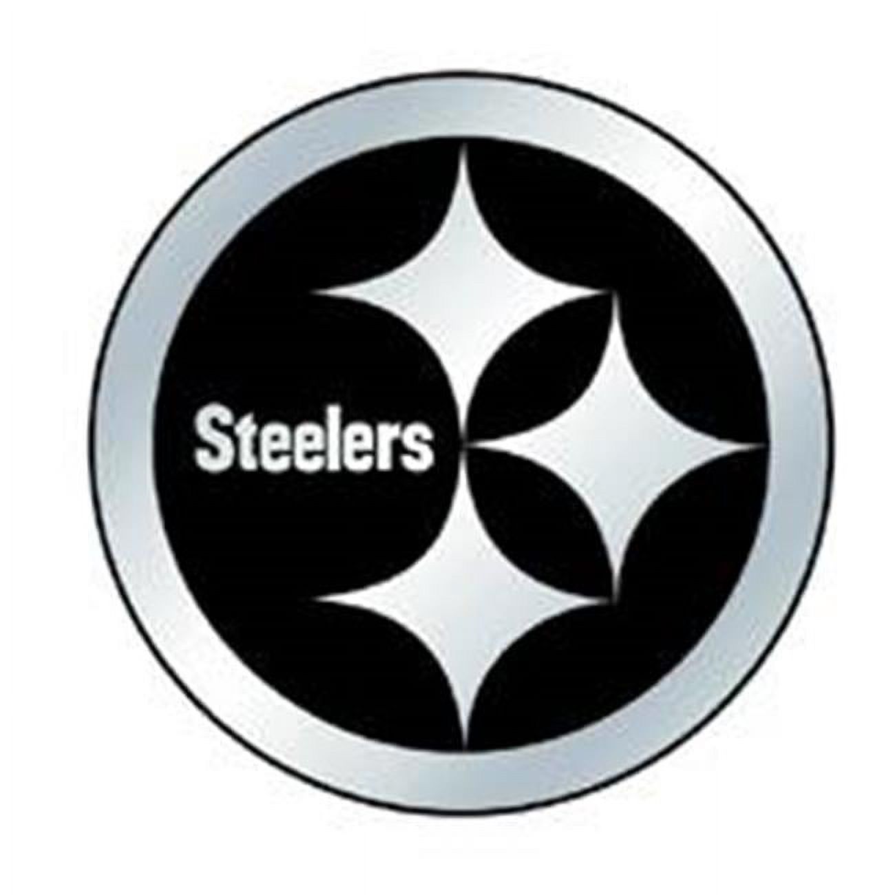 Pittsburgh Steelers Auto Emblème - Argent