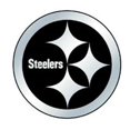 thumbnail image 1 of Pittsburgh Steelers Auto Emblème - Argent, 1 of 2