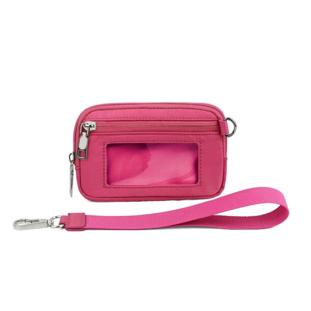 Boovnll Home Storage, Transparent Pvc Card Wrist Bag Portable Bank Card Coin Storage Bag, Storage, Storage and Organization, Organization and Storage