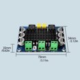 thumbnail image 3 of pitrice Carte d'Amplificateur de Puissance Numérique Réduction du Bruit CC 10-24V Soundbox Volume Réglable Module d'Ampli Audio Pièces de Rechange pour Équipement Audio Puce TPA3116, 3 of 9