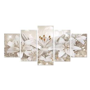 Canvas Paintings Wall Art Fashion Wall Art Canvas Painting 5 Fashion Beautiful Flower Framed Canvas Wall Art Flower Canvas Wall Art Canvas Prints Wall Art