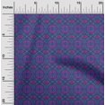 thumbnail image 1 of oneOone Cotton Poplin Fabric Floral Mandala Block Print Fabric BTY 42 Inch Wide, 1 of 4