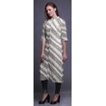thumbnail image 2 of Bimba Tuniques Droites pour Femmes Kurti Longue Imprimée Robe Décontractée XXX-Large, 2 of 6