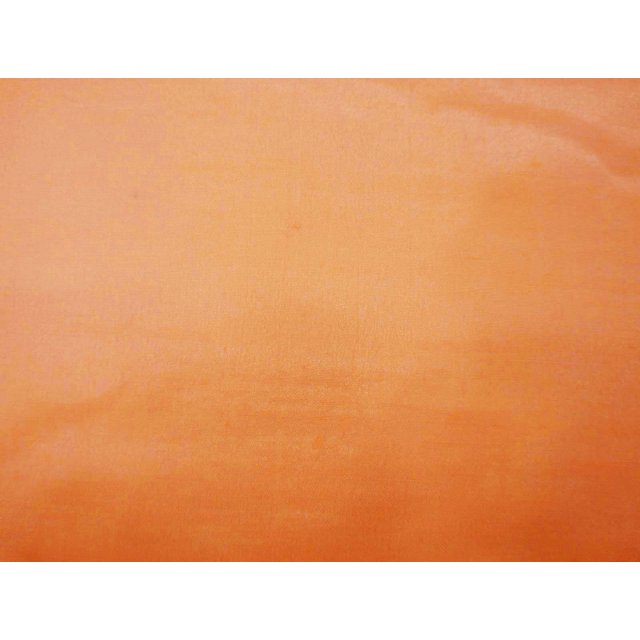 Tissu de Robe de Créateur Orange Shantung 43 Pouces de Large Tissu de Robe de Mariée au Mètre