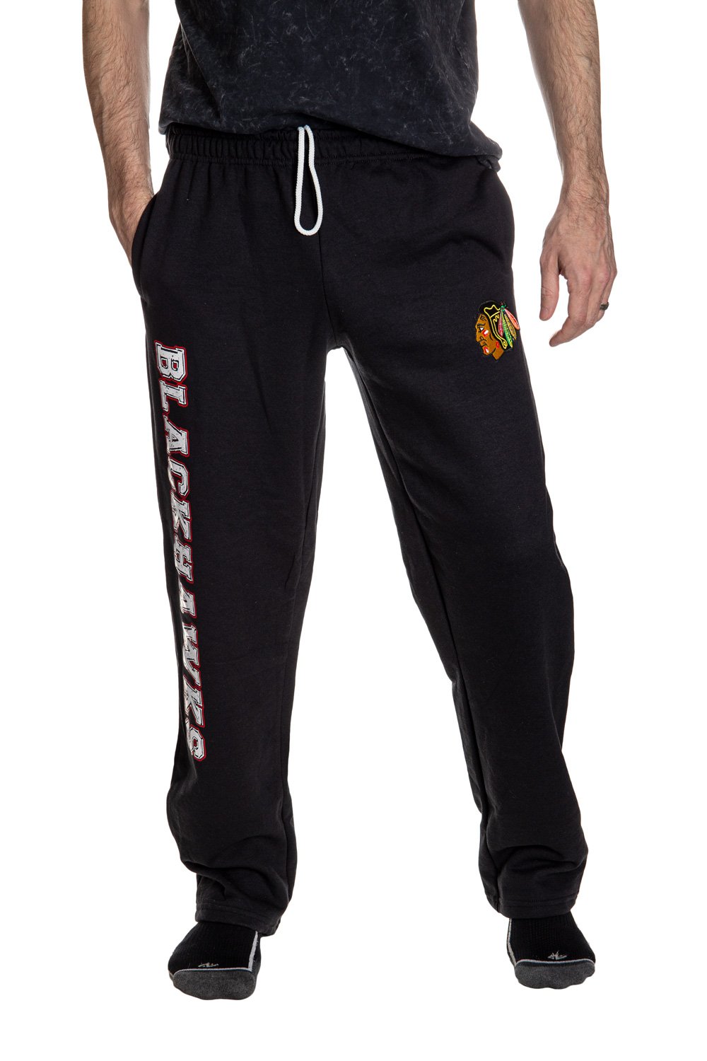 Chicago Blackhawks Premium Fleece Sweatpants for Men