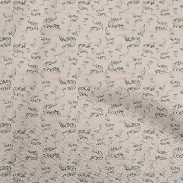 oneOone Polyester Spandex Light Brown Fabric Sea Craft Projects Decor Fabric Printed By The Yard 56 Inch Wide
