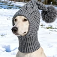 thumbnail image 1 of Cache-oreilles Tricoté d'Hiver à la Mode pour Chats, Accessoire de Fête pour Animaux par Temps Froid, 1 of 3