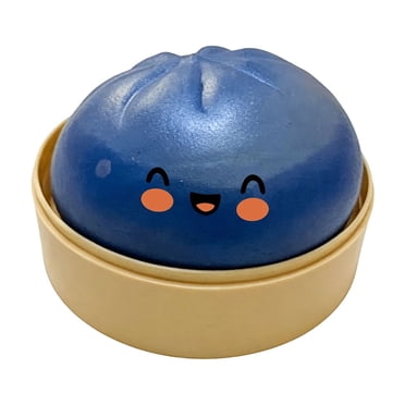 EGNMCR Realistic Simulation Big Bun Stress Relief Toy, Slow Rising Squishy Fidget Toy for Kids and Adults, Soft Silicone Squeeze Toy for Anxiety Relief and Sensory Play, 1 PC