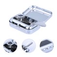 thumbnail image 4 of 1Pc Stainless Steel Ash Container Portable Cool Sturdy Ash Case Ash Holder Ashtray for Home, 4 of 6